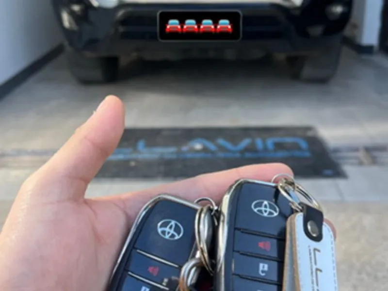 Duplicado de llave Toyota Hilux con chip y transponder en LLAVIN Santa Fe